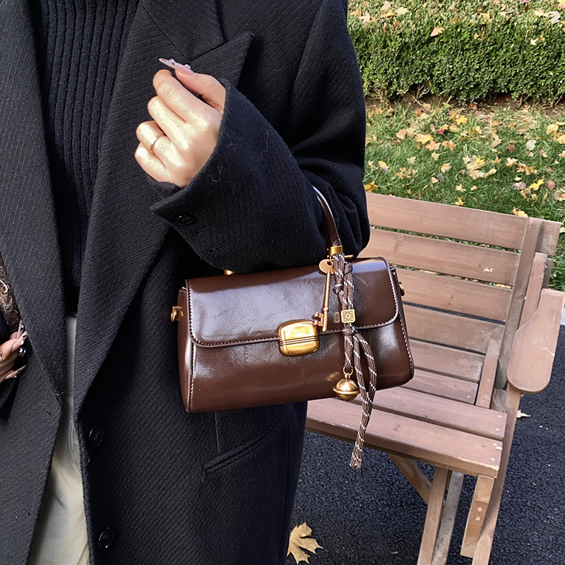 Mujeres transfronterizas moda al por mayor estilo estilo extranjero bolso de mano alta textura bolso de hombro nicho bolso pequeño