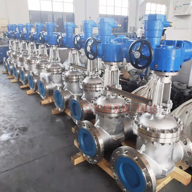 不锈钢电动矿用闸阀 MZ941W-16P DN300 带rs485通讯功能