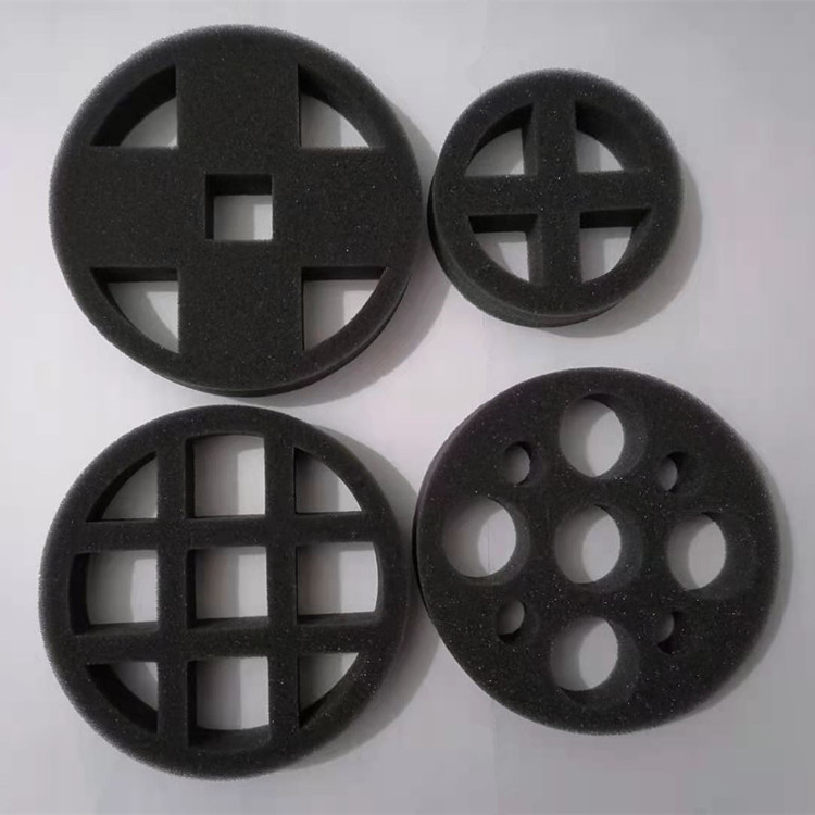 内包装减震海绵 减震抗摔高密海绵内托 免开磨具海绵内衬