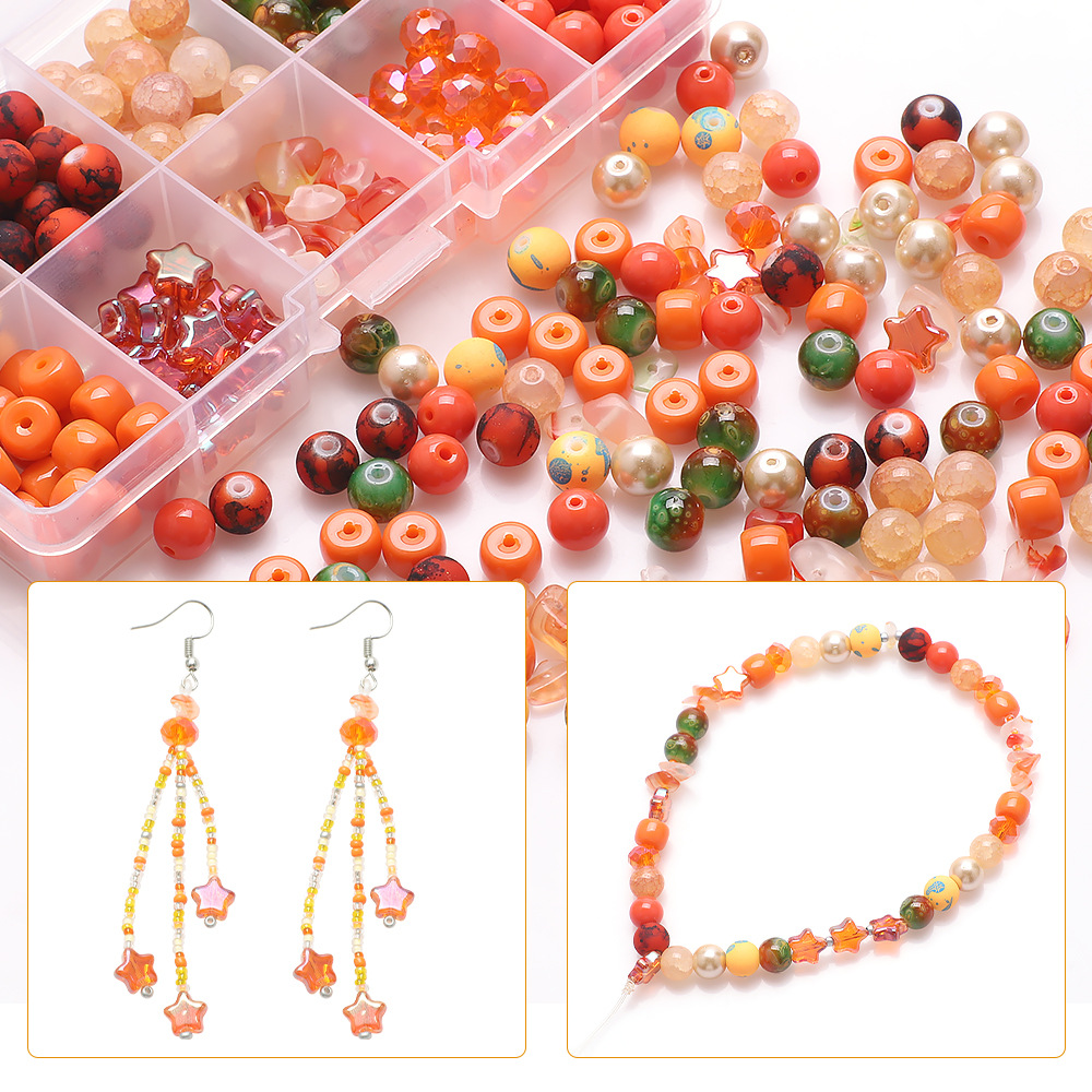 185g Weight Beads Jewelry Making Type Diameter 8mm Jewelry Making Size DIY Jewelry Accessories Classification 1 Set Quantity Glass Material Irregular, Round Pattern Plating Design Simple Style Style 1 Set Diameter 8mm Glass Irregular Round DIY Jewelry Accessories Beads 37