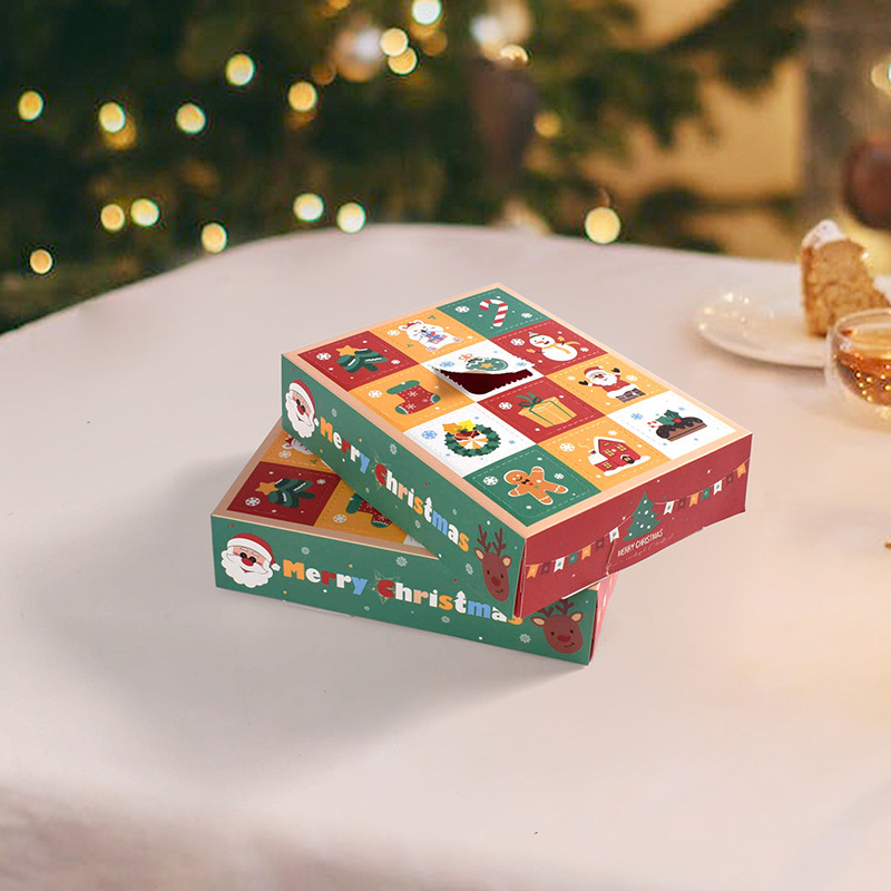 クロスボーダー楽しいクリスマスブラインドボックス空の包装箱ポップアップ自作サプライズギフトボックス (5 個/パック)|undefined