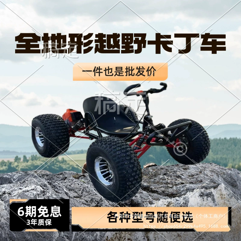 Внедорожный карт для взрослых, вседорожный интернет-смарт, пляжный транспорт, горный дрифт-кар, детский четырехколесный электромобиль оптом