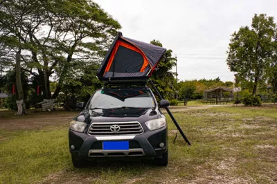 Roof Tent Manufacturer Direct Supply Avtomobil dam çadırları - gray-orange-edge-2-3