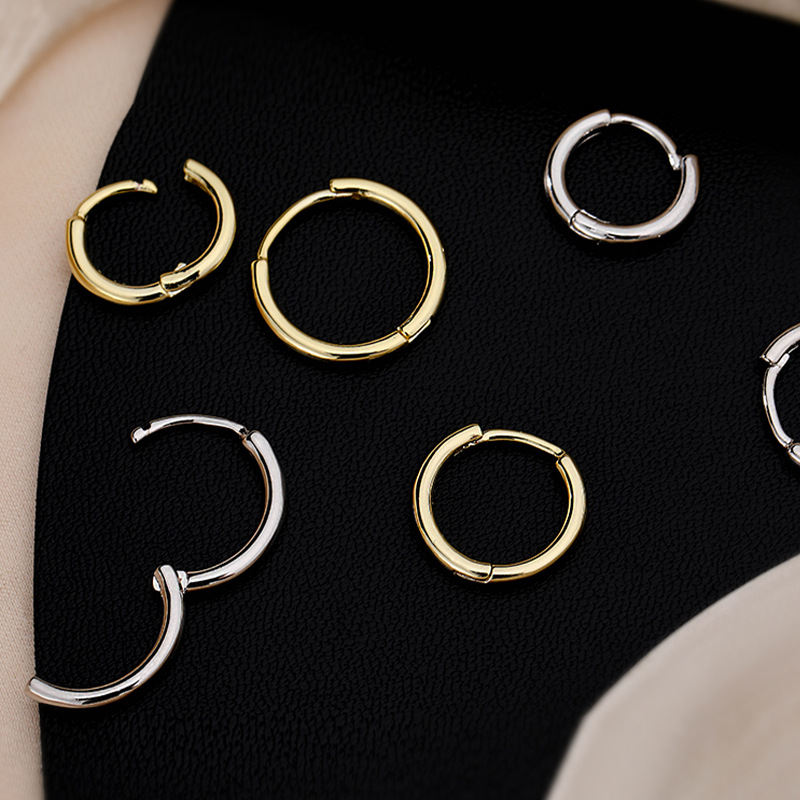 Corea del Sur elegante Internet celebridad pendientes 2021 nueva moda oreja hebilla pendientes círculo pendientes anillo pendientes ins mujeres