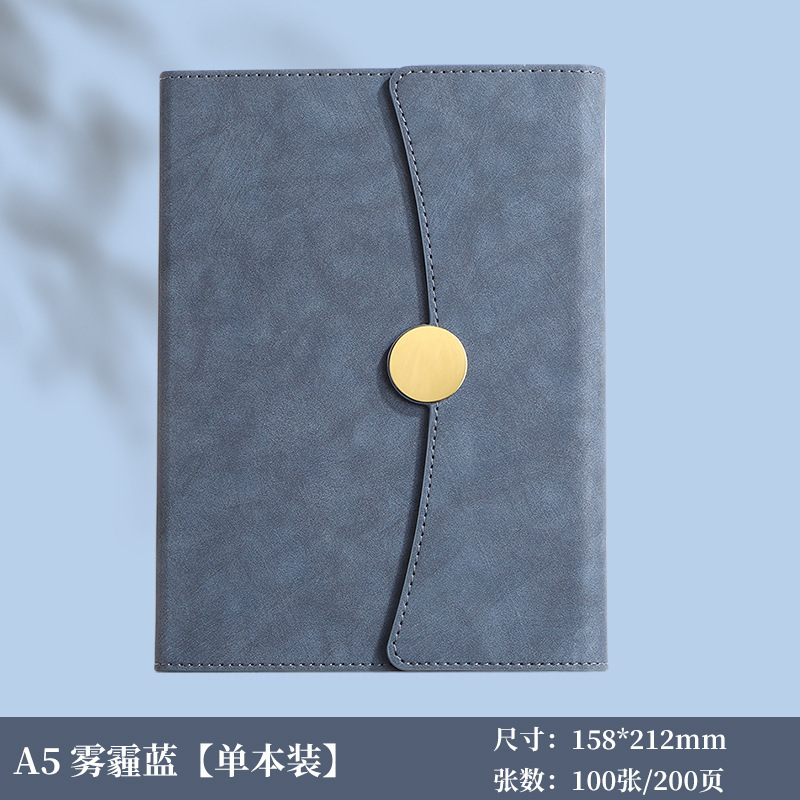 2025年新款a5笔记本定制logo加厚会议记录本记事本商务会议记录本|undefined
