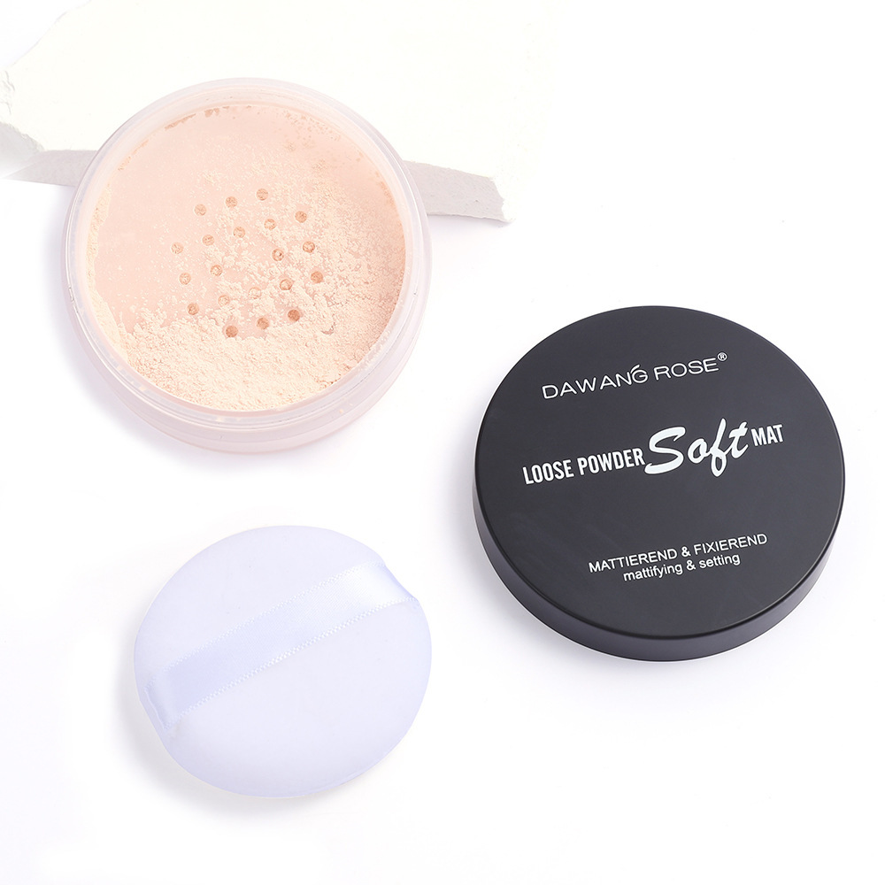 Natural Powerful Setting Powder Loose Oil Controlling Matte Long Lasting Cosmetic Glitter_voghion.com