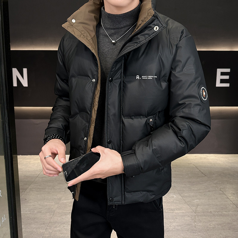 Lightweight down Jacket Men's Winter 2025 New Classy Cold-Proof Handsome Short Trendy Warm Thickeneded Men's Jacket