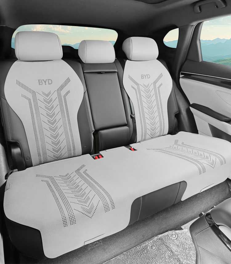 Byd Hiace 05Dmi Special Seat Cushion 2025 Model Car Seat Cushion Suede Saddle Pad Breathable Seat Cover