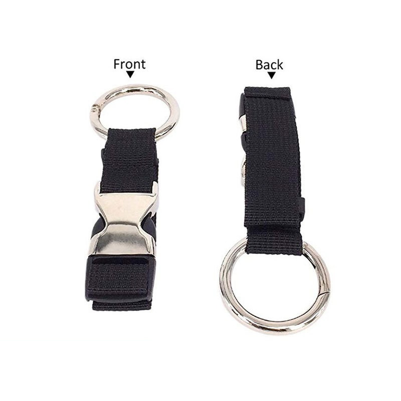 Amazon equipaje antirrobo anti-perdida gancho maleta fijo multiusos anillo colgante de metal gancho de equipaje