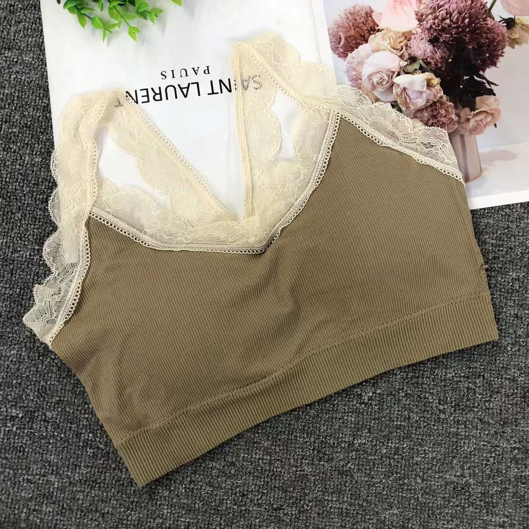 Nuevo chaleco sin costuras de alta elasticidad de alta calidad de dama sin anillo de acero bra de yoga ropa interior deportiva mujer al por mayor