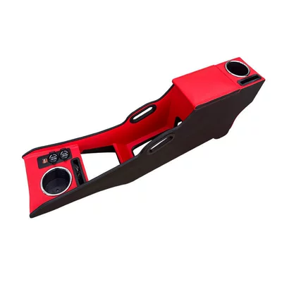Haval H1 Armrest Box Red and Armrest box - harvard-h1-fast-charging-power-supply-red-leather-edition