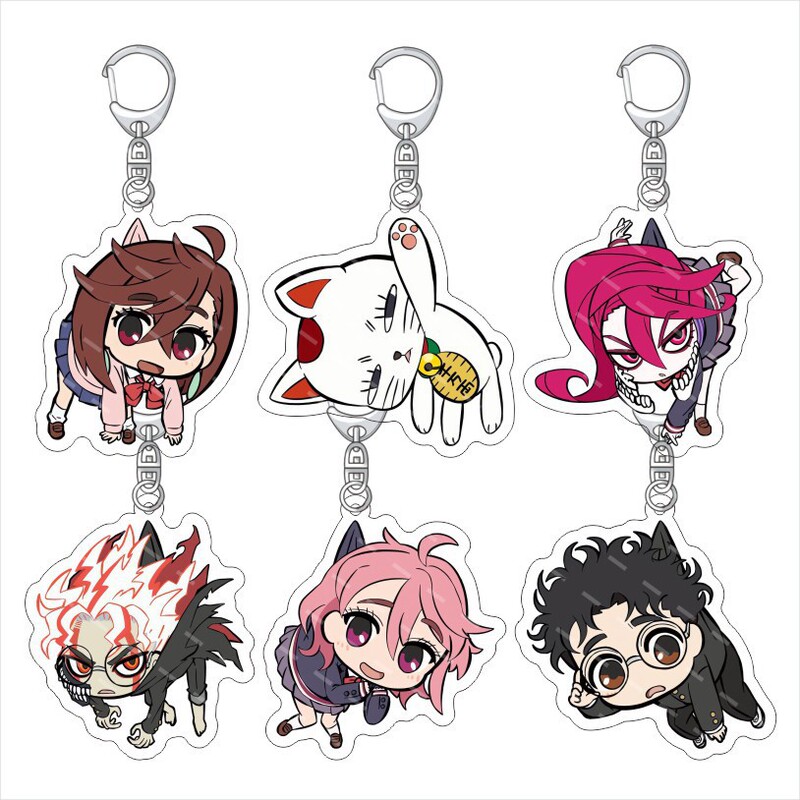 Dangda Dangda Supernatural Armed Dangda Dangda Ayase Momo Takashi Yamaguchi Acrylic Keychain Pendant Dangda Dangda Supernatural Armed Dangda Dangda Ayase Momo Takashi Yamaguchi Acrylic Keychain Pendant