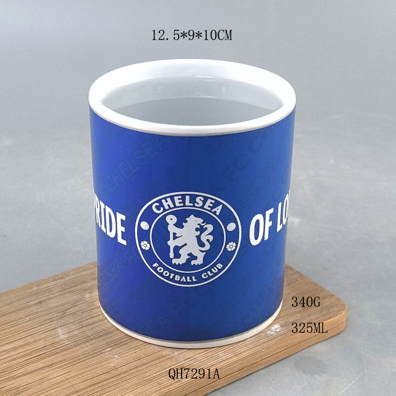 Taza de cerámica minimalista transfronteriza letras inglesas clásicas, temperatura, decoloración, antiescaldado, taza de cerámica con asa para oficina