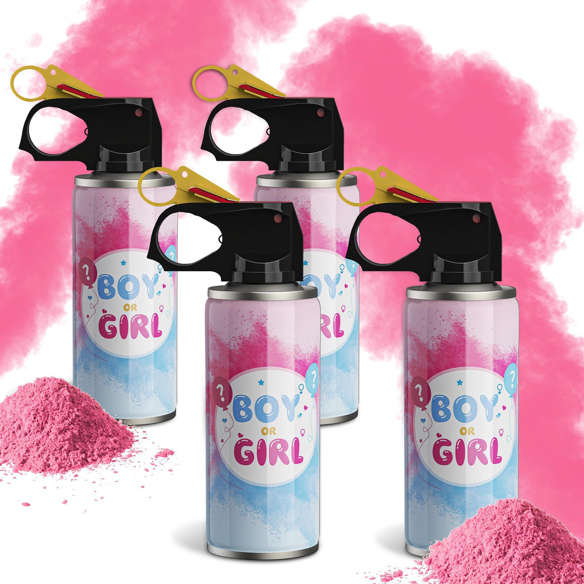 Botella de chorro de color caliente para niños y niñas