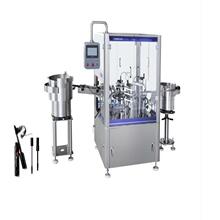 菲诗小铺妃伊大眼睛睫毛膏灌装旋盖生产线 眼线液灌装旋盖机厂家