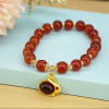 Birthday charm, brand small design high quality bracelet, Chinese style, wholesale