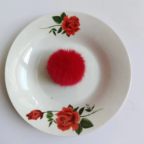 Imitation mink fur ball earrings, fur ball, artificial fur diy jewelry, hair accessories, small fur ball, decorative accessories, mink fur ball