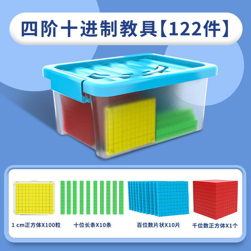 四階十進教育具万以内数の認識小学校二年生数学学具大数進位モデル|undefined