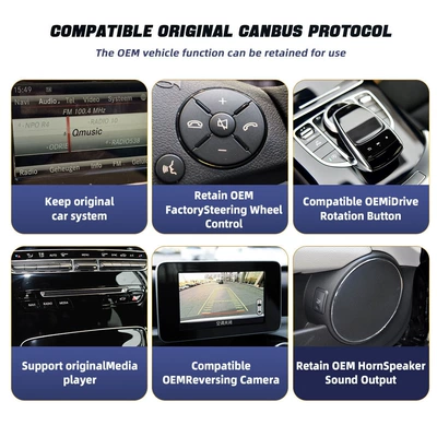 GLA 2012-2018 car-mounted – Car display