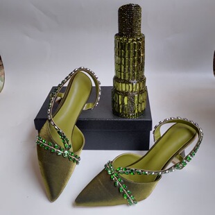 Ůʿ�M荼��^�߸�Ь��Ьˮ��ˮ������ purse and shoes set