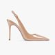 European and American Foreign Trade Pointed High-heeled Patent Leather Shoes with Hollow Trip Strap Sandals Professional Office Dress OL Leather Shoes