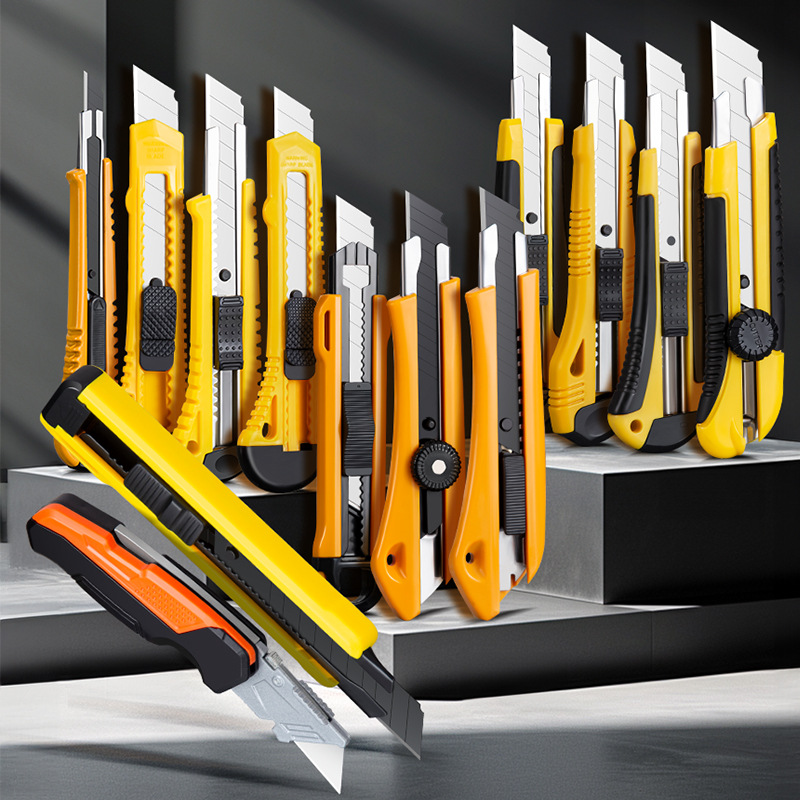 Cuchillo de arte grande cuchillo de papel pintado cuchillo de fábrica al por mayor cuchillo de corte de papel portátil abridor de caja cuchillo de herramientas expresas