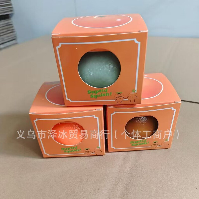 Cross-Border Color-Changing Orange Squeeze Toy, Super Stress-Relieving, Large Quantities in Stock Cross-Border Color-Changing Orange Squeeze Toy, Super Stress-Relieving, Large Quantities in Stock