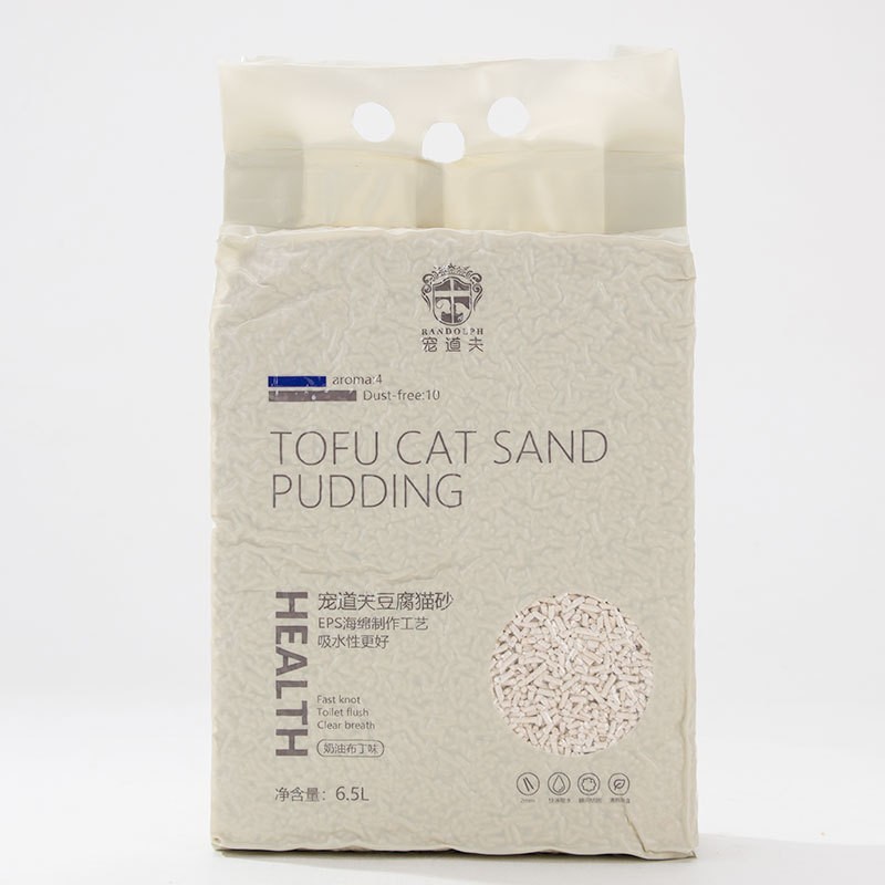 Leche de tofu arena para gatos