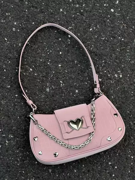 Guangzhou Factory 2025 New Y2K Hot Girl Underarm Bag Sweet Girl Easiest for Match Niche Design Single Shoulder Crossbody Bag