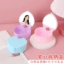 心形爱心翻盖高清折叠镜