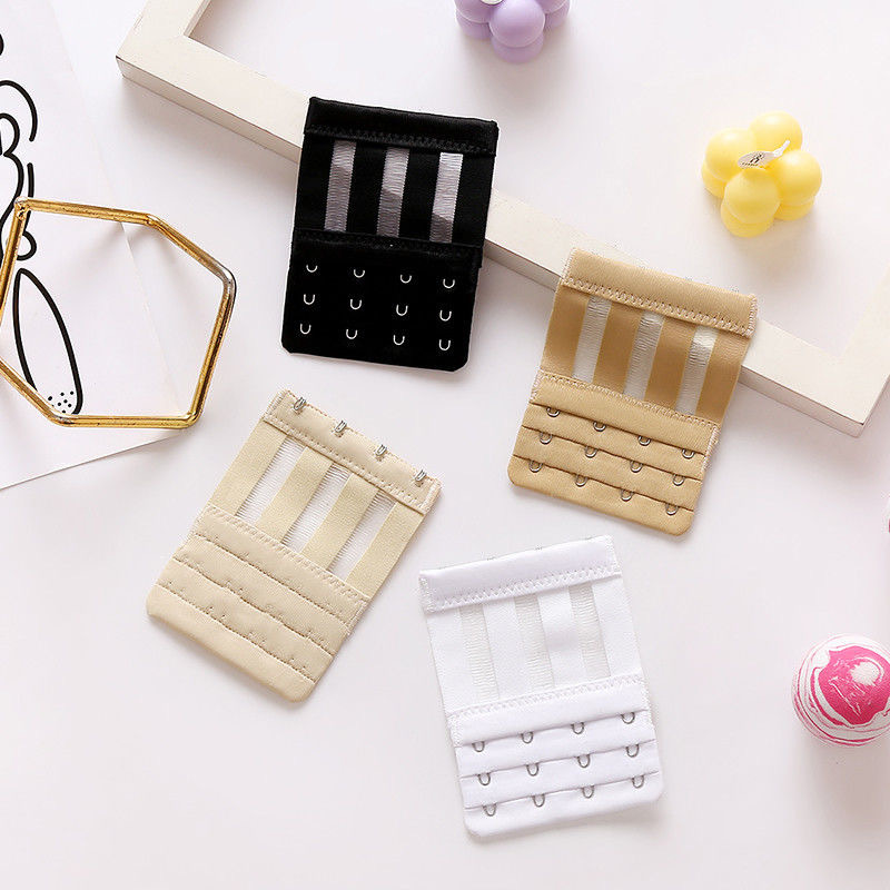 Fishnet Lingerie Elastic Breathable Three-Row Three-Hook Four-Hook Bra Hook Stainless Steel Hook Clasp Hook Row Hook