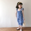 Overall, children's summer trousers, Korean style, western style