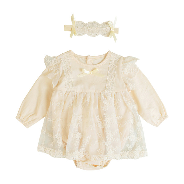 Children's lace overall for new born