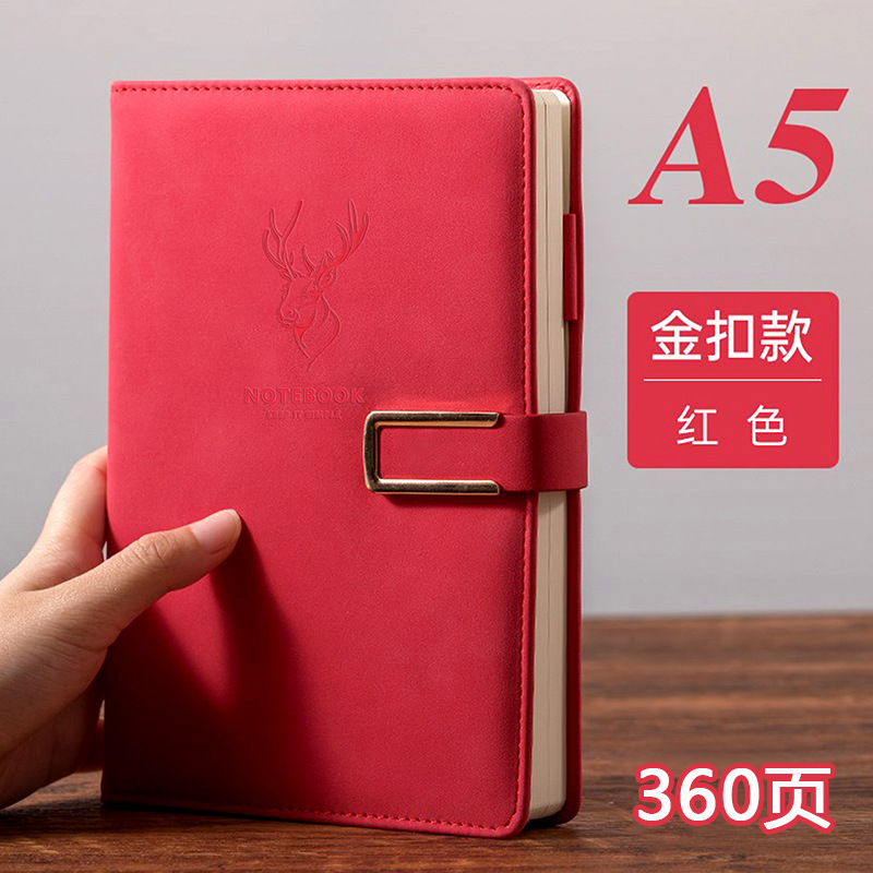 A5 레드 360페이지[펜 1개 포함]