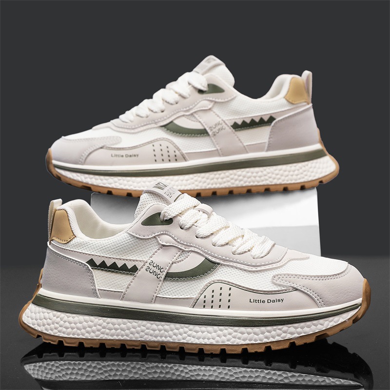 Forrest Gump zapatos para hombre 2025 nuevos zapatos deportivos transpirables de malla para hombre de verano