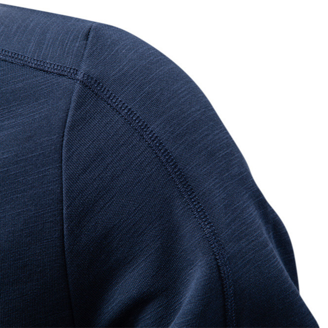 Nuovo colletto da baseball da uomo, stile business casual europeo e americano, autunno/inverno 2025, sottile e versatile._voghion.com