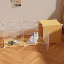 笼子猫家用幼猫加密室内三层宠物别墅封闭式大空间猫窝猫舍亚马逊