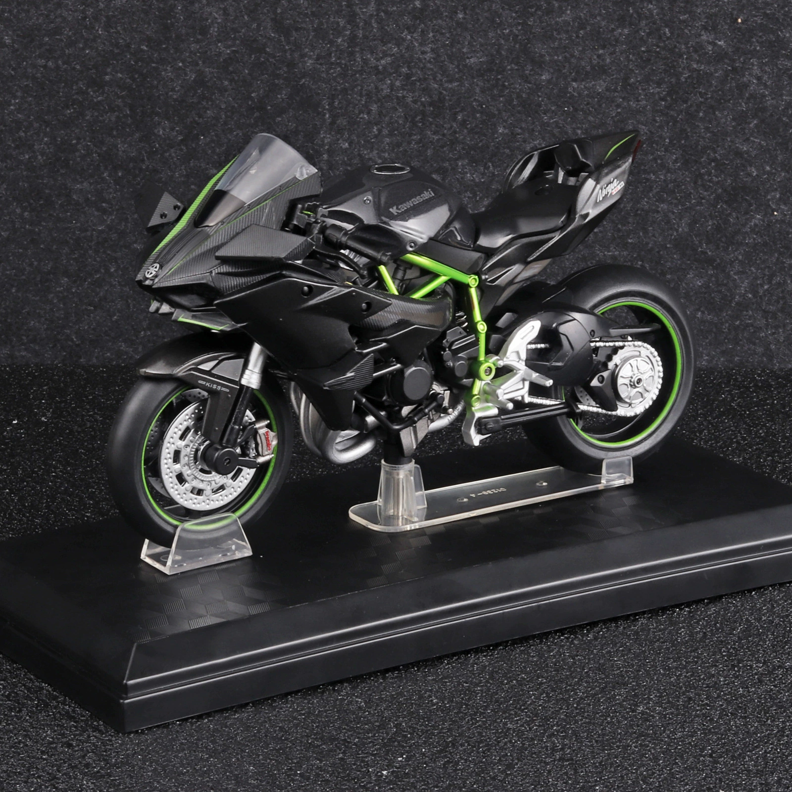 Оригинальная авторизация CCA 1:12 Kawasaki Ninja H2R сплав мотоцикл модный декоративный элемент Douyin горячие продажи