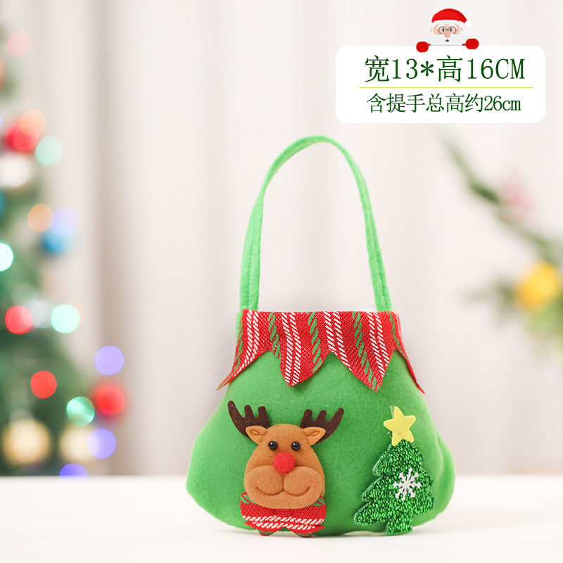 クリスマス装飾リンゴ袋子供プレゼント袋キャンディー袋平安夜束ポケット手提げ袋プレゼント袋卸売り|undefined