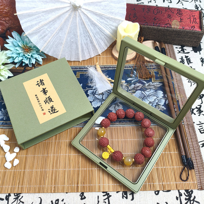批发药都木犀香紫气东来合香珠抖快同款寺院祈福五行合香珠手串|undefined