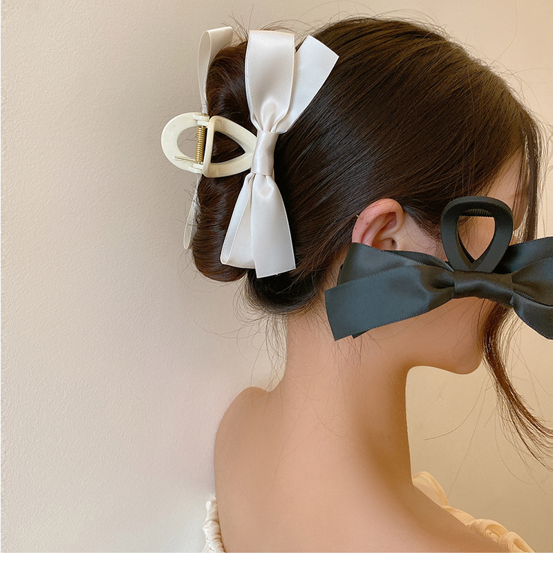 Women's Sweet Bow Knot Resin Hair Claws display picture 1