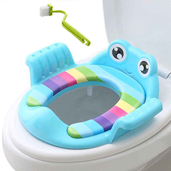 子供の便器の輪の赤ちゃんの便器の輪の子供の男の子の女の子は大きくて座ります。|undefined