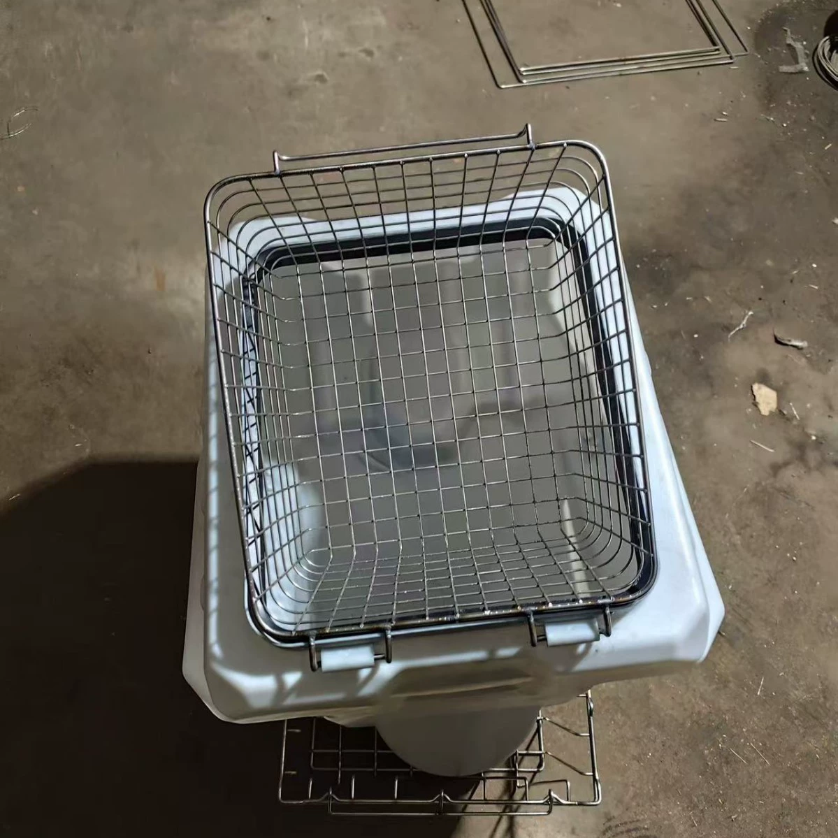 Фильтр DJI T60 Корзина из нержавеющей стали глубиной 16cm сварная и полированная без заусенцев