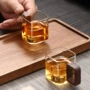 四方带把定制加厚品茗杯
