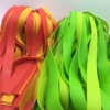 1.2 Thick flat skin bands Flying tiger rubber band thick two -color strong tension flat leather manufacturers wholesale
