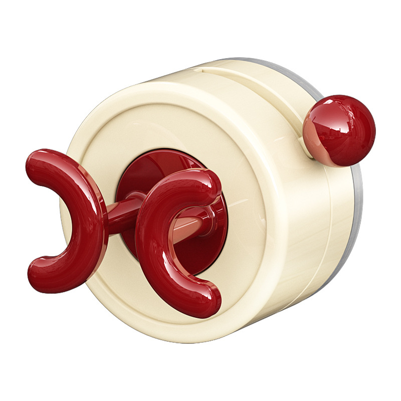 Soporte de enchufe de ventosa Toma de cocina montada en la pared de carga fuerte artefacto de almacenamiento de energía Gancho de enchufe sin perforación