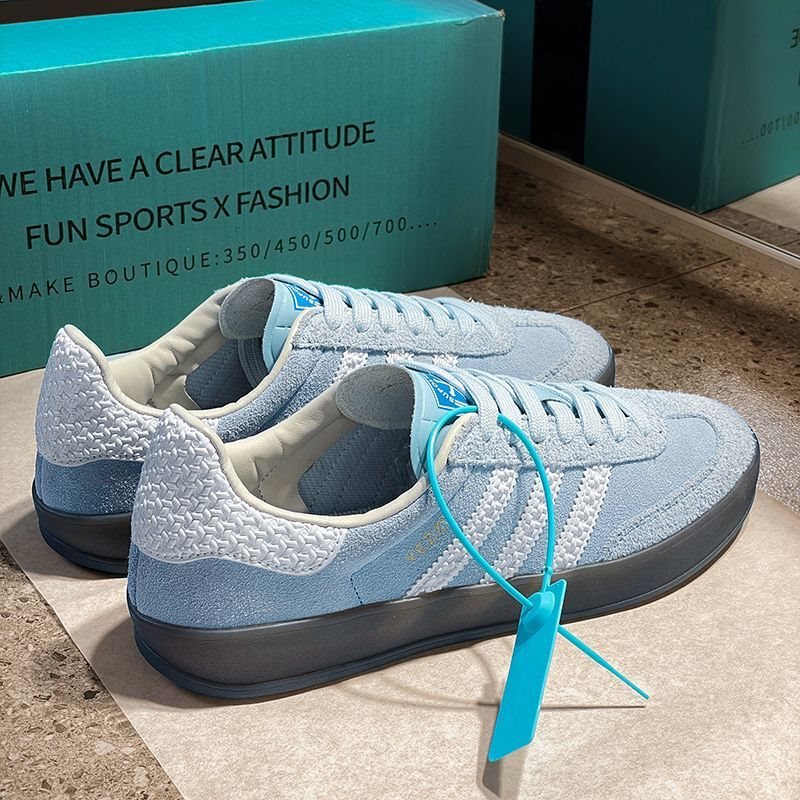 High-End In-Stock Blueberry-Colored German Training Shoes for Men and Women, 2026 New Summer Versatile Couple Casual Sports Shoes Trendy