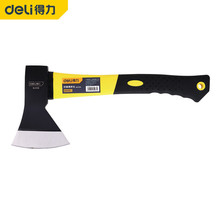 得力纤维柄消防斧 特长斧头 木工斧子 伐木斧 安全斧 多用斧头