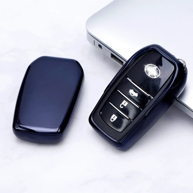 Подходит для набора ключей Toyota New Crown, Camry Han Landerlating TPU модификационный корпус ключа полупакет