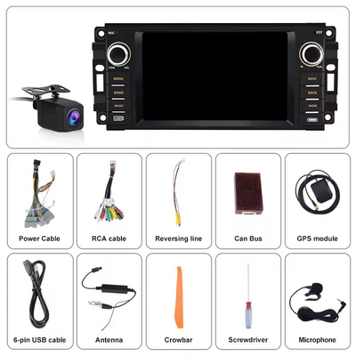 Suitable for Jeep Wrangler/Dodge/Chrysler Car display